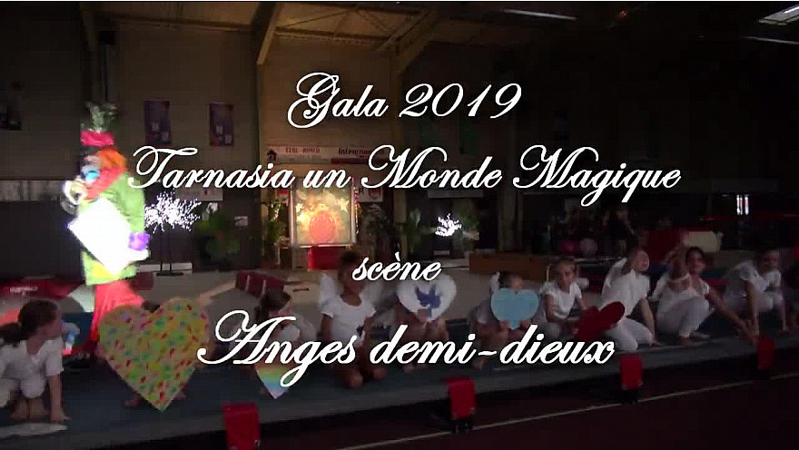 Gala de La Tarnaise Gym 2019: scène 'Anges demi-dieux'